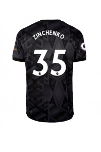 Arsenal Oleksandr Zinchenko #35 Fotballdrakt Borte Klær 2022-23 Korte ermer